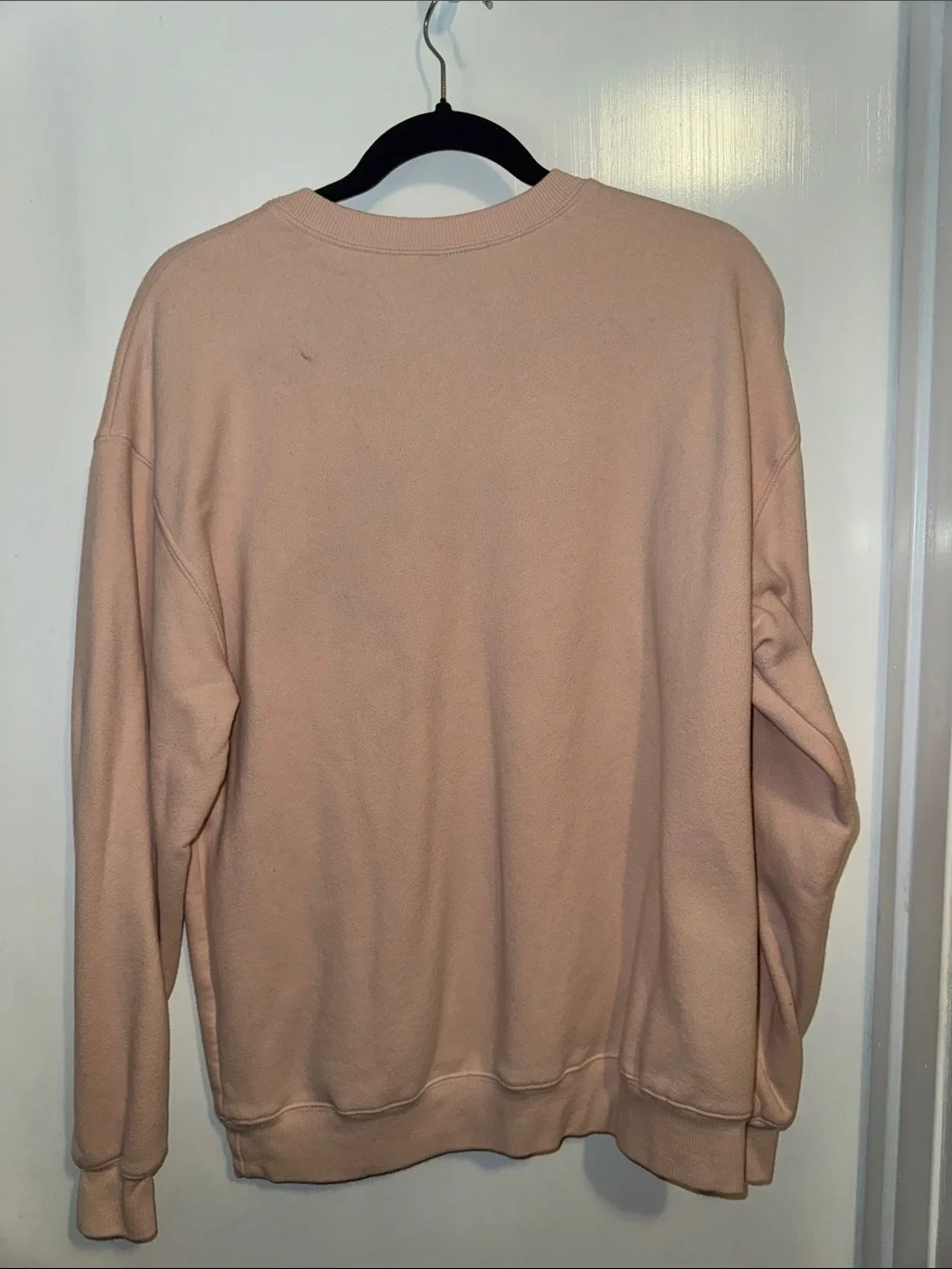 Wild Fable Pink Crewneck Sweatshirt w/ Hot Pink Smiley Balloon Graphic - Picture 3 of 3
